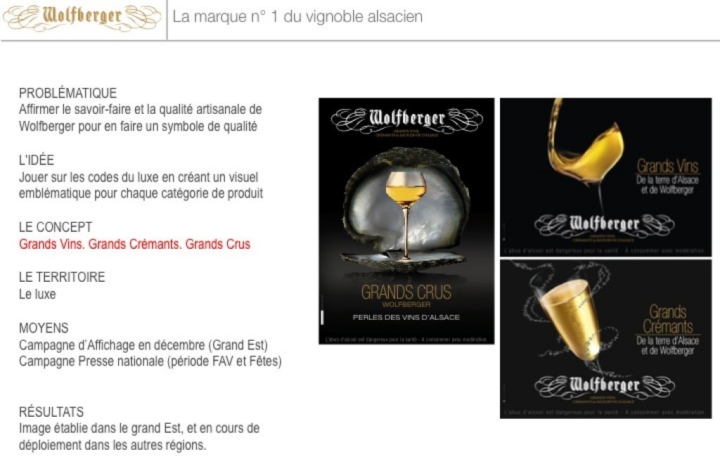 Grands Vins. Grands Crémants. Grands Crus