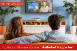 Mediaplus accompagne 3C Pharma en campagne media pour le lancement de leur nouveauté contre l’épuisement : Asthé Fort