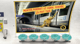 RATP et BABEL x Socialy lancent une campagne choc pour lutter contre les comportements à risque