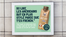 Le plus french des café latte by Candia x Columbus