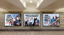 Campagne digitale / Social / affichage OOH – INNOCEAN PREND LE VIH ENTRE 4 YEUX