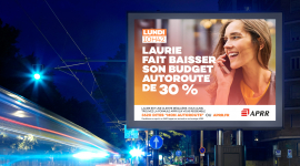 Campagne autoroute pendant les gilets jaunes