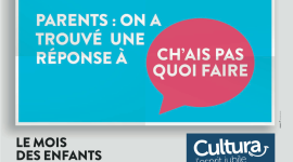 CULTURA – Mois des Enfants – Affichage