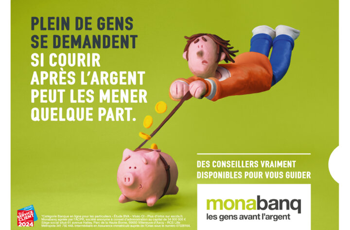 Monabanq lance une campagne qui pose les vraies questions sur l’argent
