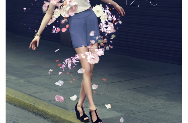 MONCEAU FLEURS – Affichage