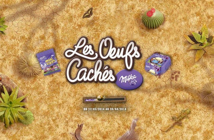 Les oeufs cachés 2014