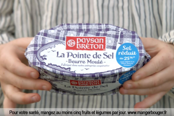 La Pointe de Sel, un nouveau beurre Paysan Breton en campagne avec l’agence Montmarin& Co.