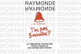 Raymonde accompagne bénévolement l’association La Cloche sur sa communication tout au long de l’année 2020.
