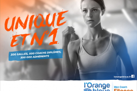 Le Groupe l’Orange Bleue est numéro 1 du fitness avec Nouveau Monde DDB Nantes