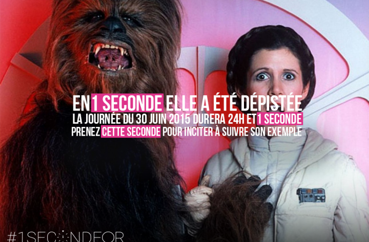 1 SECOND FOR – Prenez une seconde pour soutenir une association