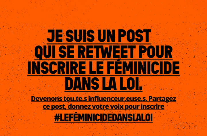 Le Féminicide dans la Loi