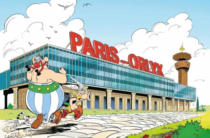 Paris Orlyx – un banquet géant à l&rsquo;aéroport pour la sortie du nouvel album d&rsquo;Astérix