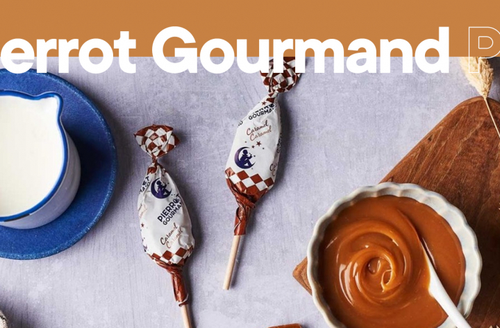 Décollage digital pour Pierrot Gourmand