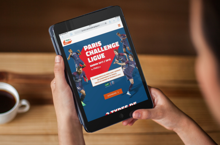 Lancement site Paris Challenge Ligue