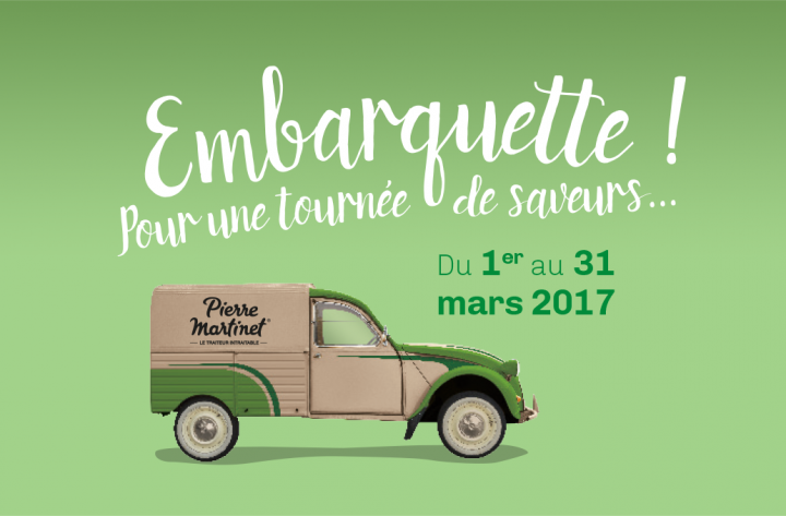 Campagne promotionnelle et événementielle – Pierre Martinet