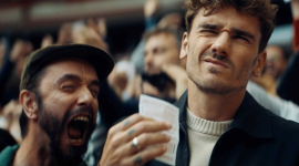 Campagne TV et web avec Antoine Griezmann