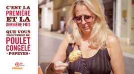 Campagne Street Marketing – Poulet glacé
