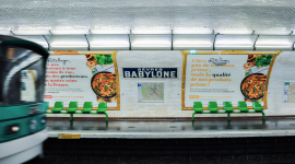 Rutabago affiche ses engagements pour la première fois dans le métro