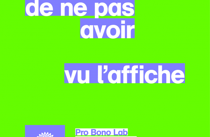 heaven s’engage pour la Pro Bono Week 2015  avec une campagne d’affichage