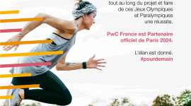 Annonce de partenariat PwC France x Paris 2024