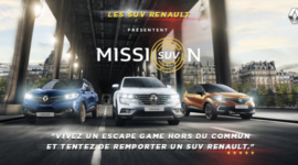 Campagne expérientielle, film TV, digital et réseaux sociaux #MissionSUV