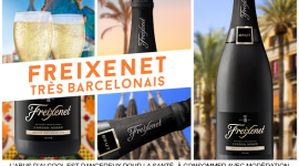 FREIXENET. TRÈS BARCELONAIS.  Nouvelle campagne print pour le cava star du rayon effervescents.