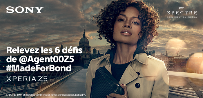 #MADEFORBOND Sony et Rosbeef! recrutent des agents secrets sur Twitter.