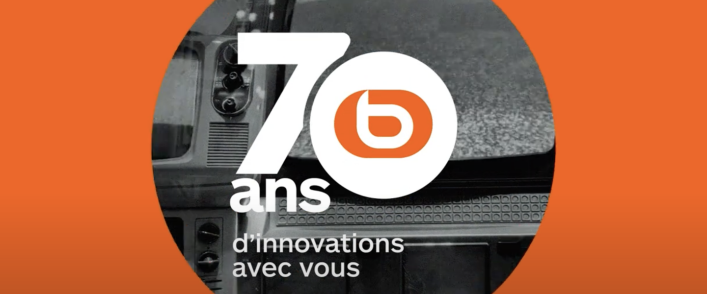 70 ans d&rsquo;innovations avec vous