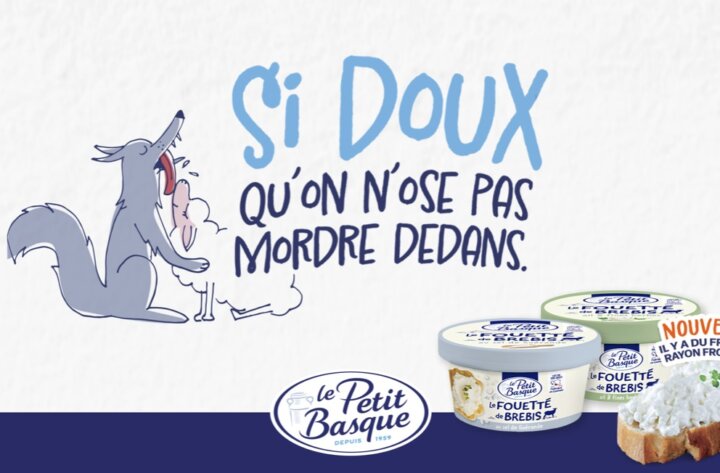 Campagne de communication : Si doux qu’on n’ose pas mordre dedans