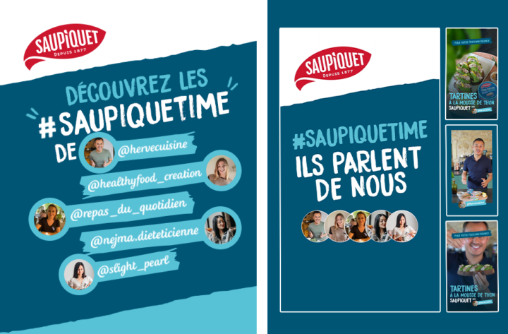 Comment accroître la notoriété des recettes Saupiquet, les ancrer dans le quotidien tout en communicant sur les engagements RSE de la marque ?