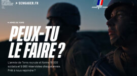 Sengager.fr : DENTSU CREATIVE affûte le fer de lance digital du recrutement de l’armée de Terre