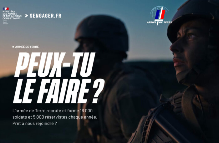 Sengager.fr : DENTSU CREATIVE affûte le fer de lance digital du recrutement de l’armée de Terre