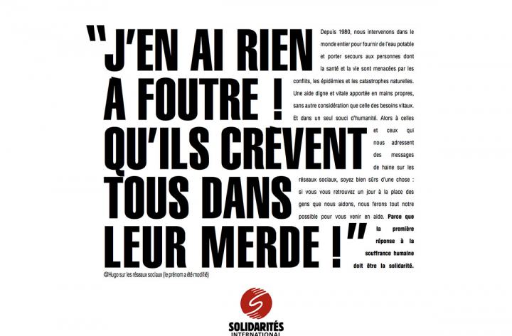 Notre travail pour Solidarités International