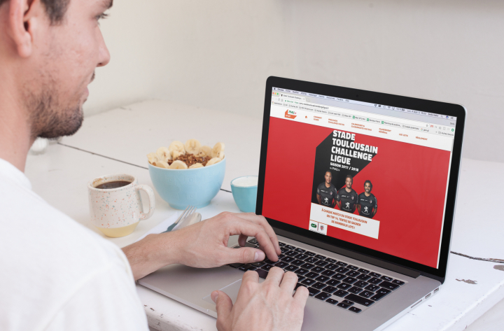 Lancement site Stade Toulousain Challenge Ligue