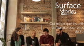 Campagne vidéo Surface Stories