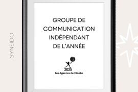 Syneido élu Groupe de Communication Indépendant de l&rsquo;Année.