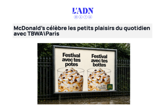 L&rsquo;ADN – McDonald&rsquo;s célèbre ses desserts glacés