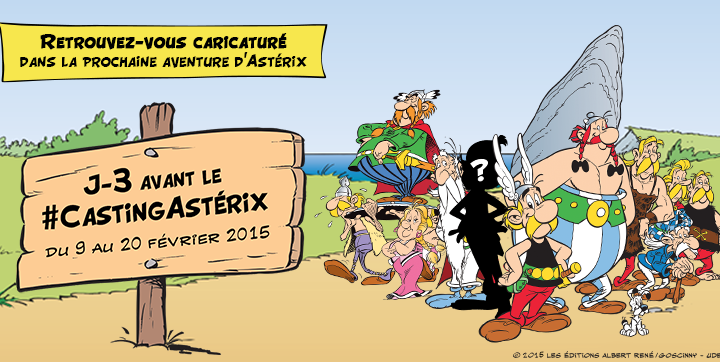 CASTING ASTÉRIX – Campagne d&rsquo;activation