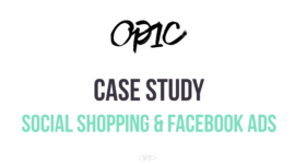 Case Study Social Shopping & Facebook Ads