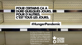 Campagne presse – #HungerPandemic
