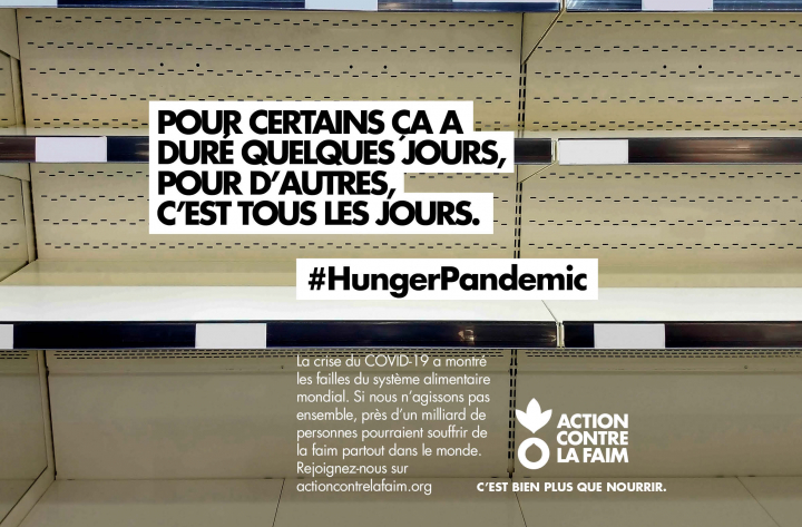 Campagne presse – #HungerPandemic