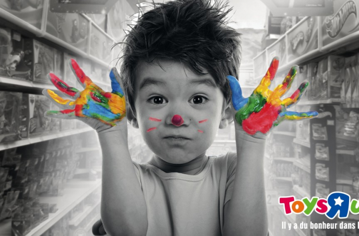 Toys&rsquo;R&rsquo;Us – Il y a du bonheur dans l&rsquo;R – publicité, affichage, catalogue