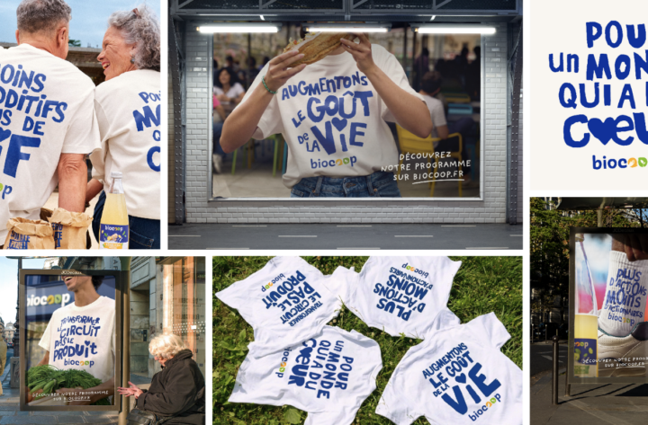 The Good Company et The Good Design s’associent pour faire de Biocoop une marque « mouvement » positive et fédératrice.