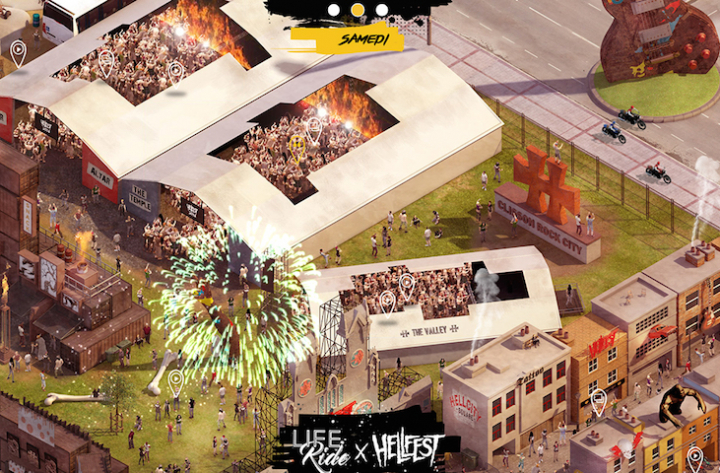 Campagne digital – Hellfest