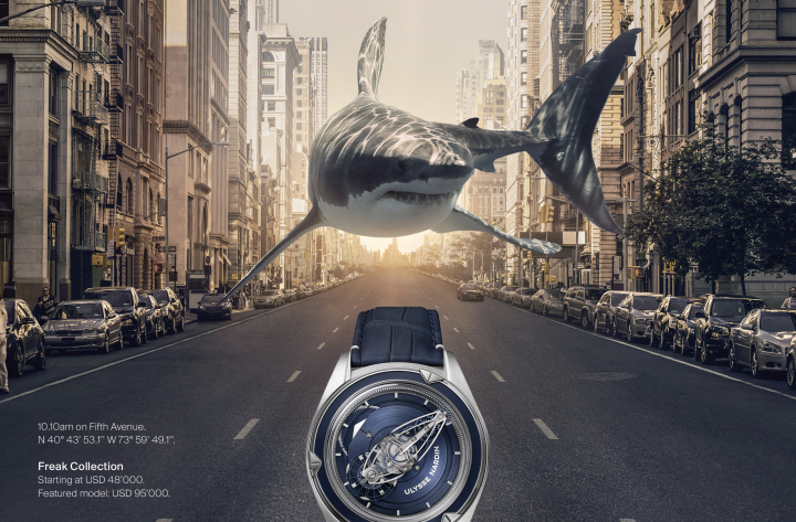 Campagne publicitaire internationale – Ulysse Nardin