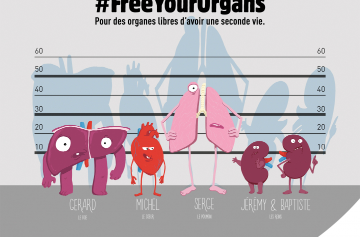 #FreeYourOrgans – Pour des organes libres d&rsquo;avoir une seconde vie.