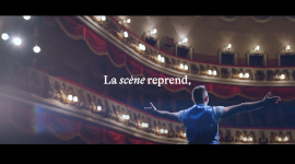 Campagne TV, Digital et Radio – « La scène reprend, la vie avec. »