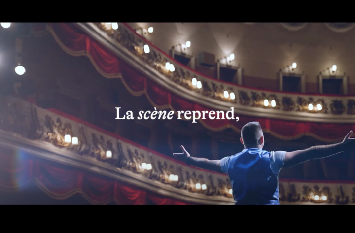 Campagne TV, Digital et Radio – « La scène reprend, la vie avec. »