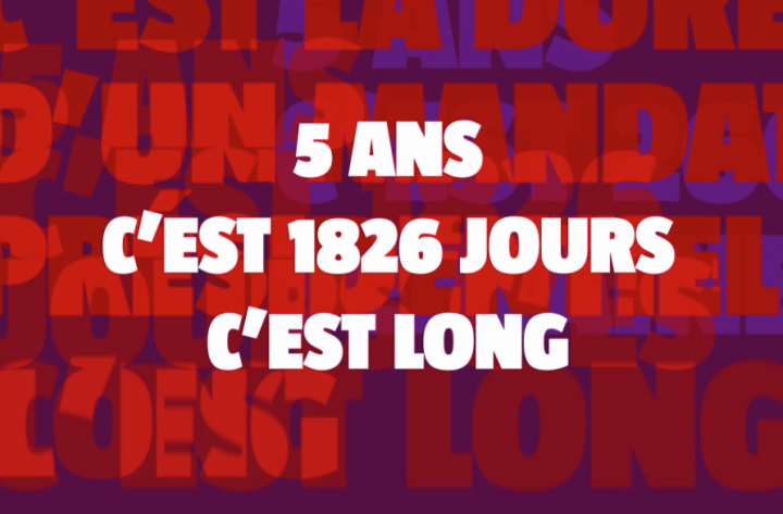 Campagne 360° « Elections présidentielles 2017 : 5 ans, c’est long ! »