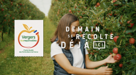 LE LABEL VERGERS ÉCORESPONSABLES REPART EN CAMPAGNE TV